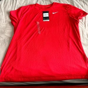 NWT Red Nike Workout Shirt